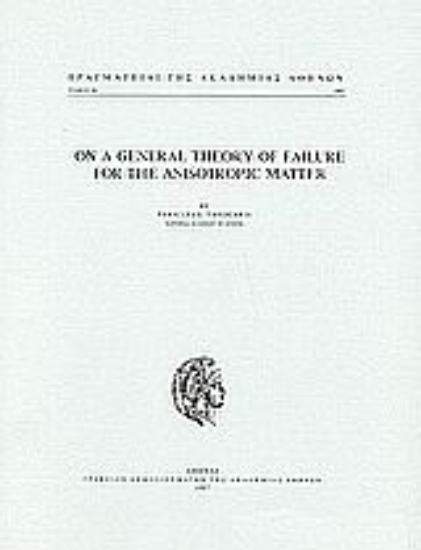 Εικόνα On a General Theory of Failure for the Anisotropic Matter