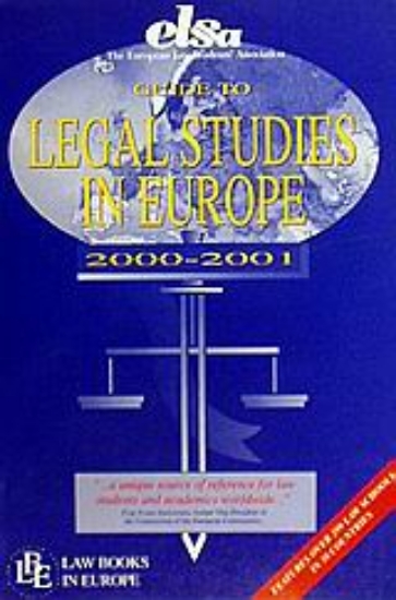 Εικόνα Guide to Legal Studies in Europe 2000-2001