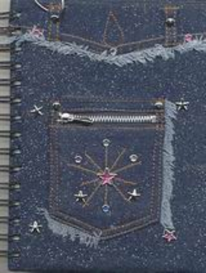 Εικόνα Τζιν τσέπη με σπιράλ