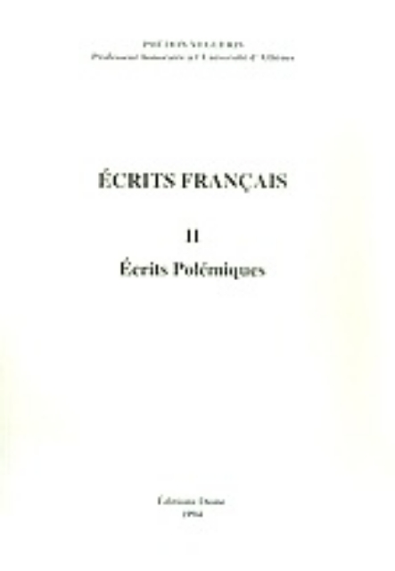 Εικόνα της Écrits français II