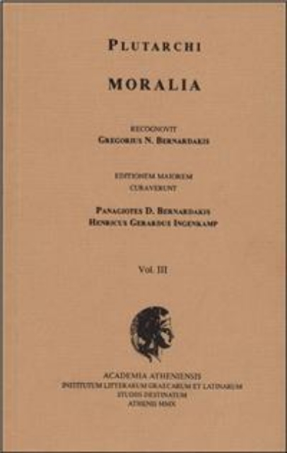 259264-Plutarchi Moralia recognovit Gregorius N. Bernardakis. Vol. III
