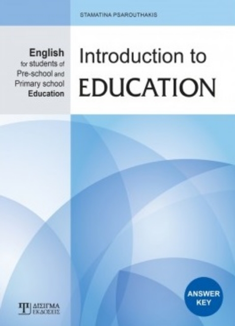 261992-Introduction to education. Answer key