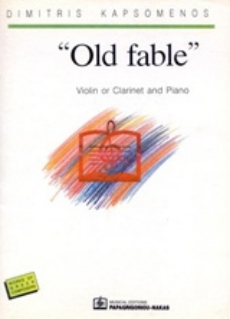243872-Old Fable for violin or Clarinet and Piano