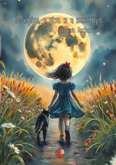 303196-Το κορίτσι, η γάτα κι η κουκουβάγια