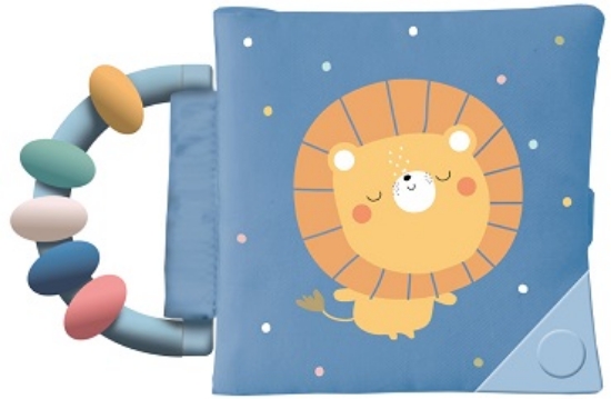 306171-Το πρώτο μου πάνινο βιβλίο με κουδουνίστρα - Λιοντάρι