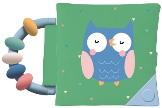 306173 - Το πρώτο μου πάνινο βιβλίο με κουδουνίστρα - Κουκουβάγια