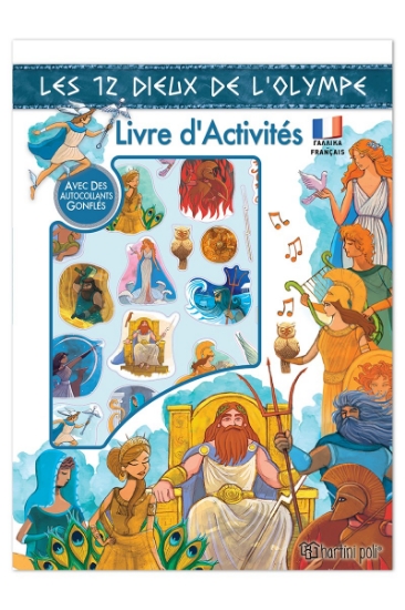 311097-Les 12 dieux de l' olympe - Livre d' Activités